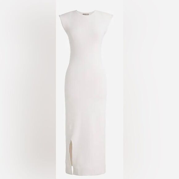 J.Crew Sleeveless sweater-dress in stretch viscose blend NWT Size M - Picture 1 of 14